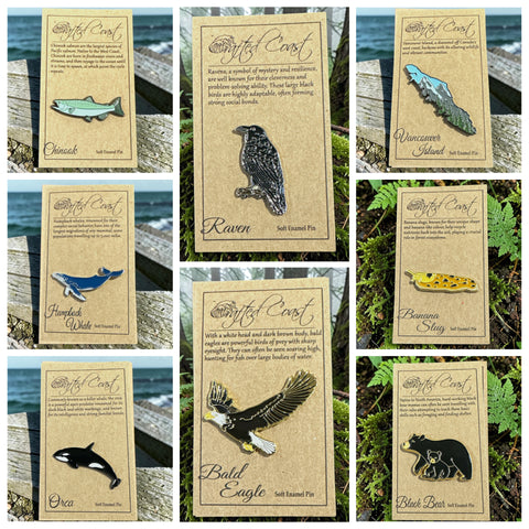 Crafted Coast Pin Collection