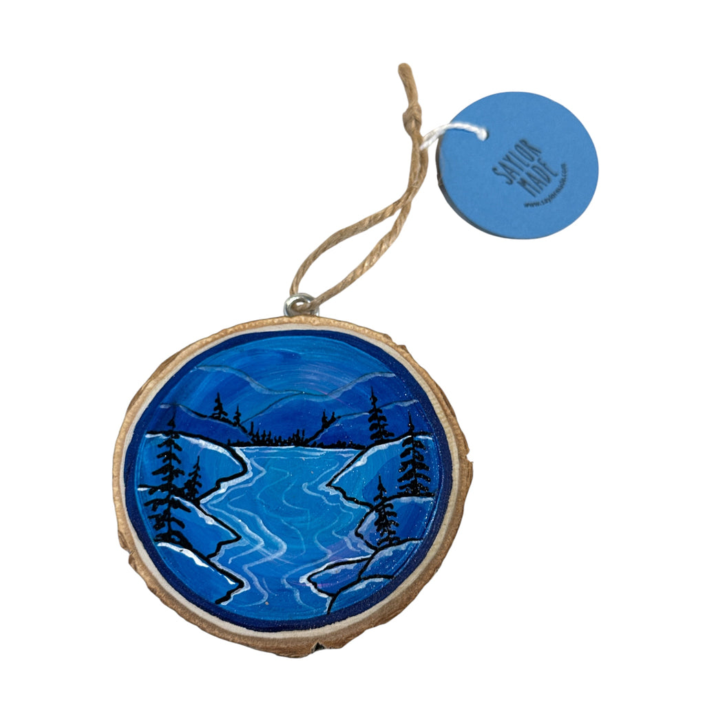 Saylormade - Hand-painted Wooden Ornaments