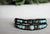Double Wrap Bracelets by Woven Stone Co. - Amazonite