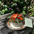 Felted Flowers In Tea Cups by Krista