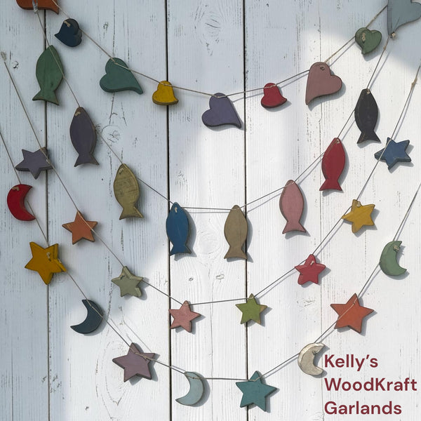 Wooden Garlands by Kelly's WoodKrafts