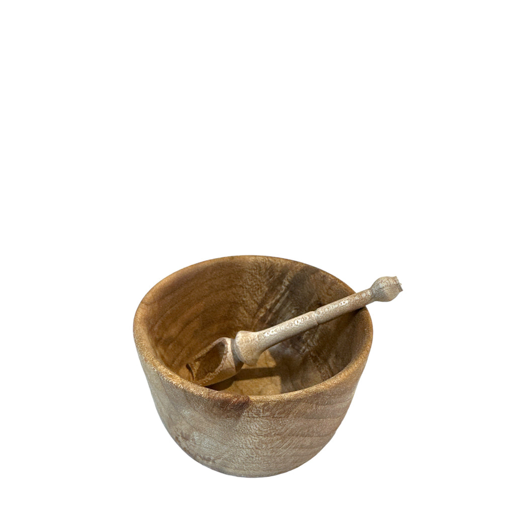 Wooden Salt Bowls by Tree Island Studio