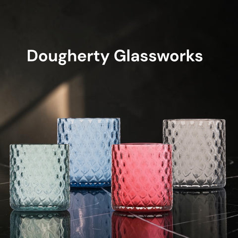 Dougherty Glassworks Deco Collection Glasses