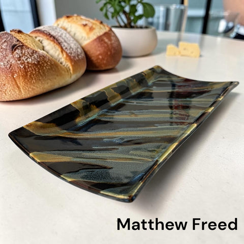 Serving Platter Collection by Matthew Freed Pottery
