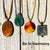 Single Crystals and Gemstone Necklaces by Be In Harmony Design