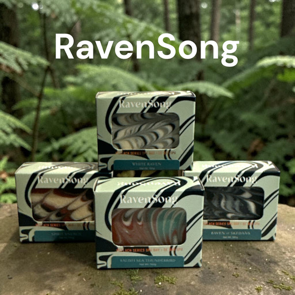 Raven Song Northwest Coast Art Soap Bars