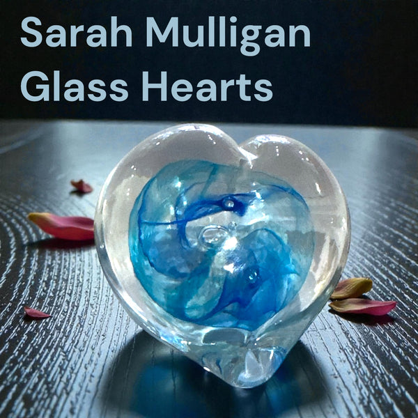 Sarah Mulligan Glass Heart Collection