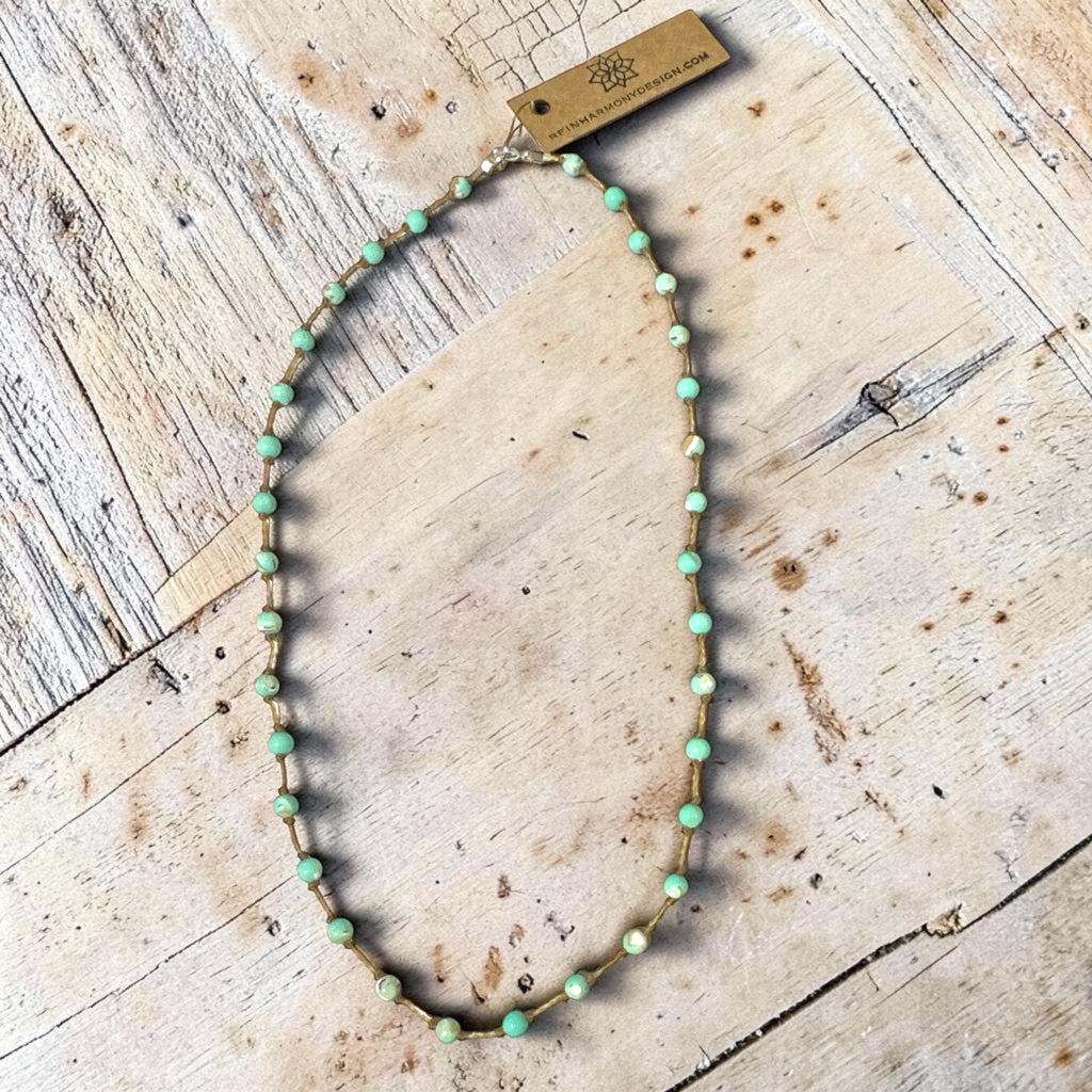 Multi Crystals and Gemstone Necklaces by Be In Harmony Design