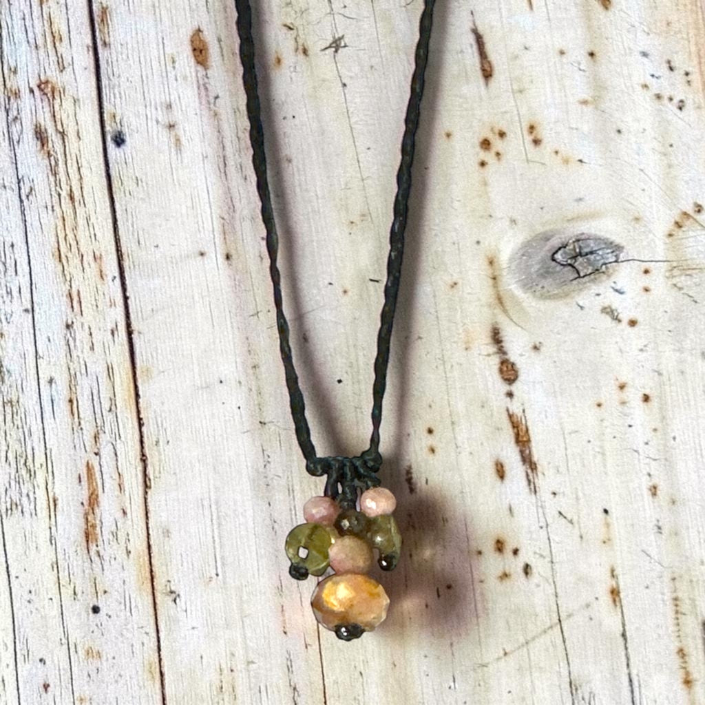Small Crystals and Gemstone Necklaces by Be In Harmony Design