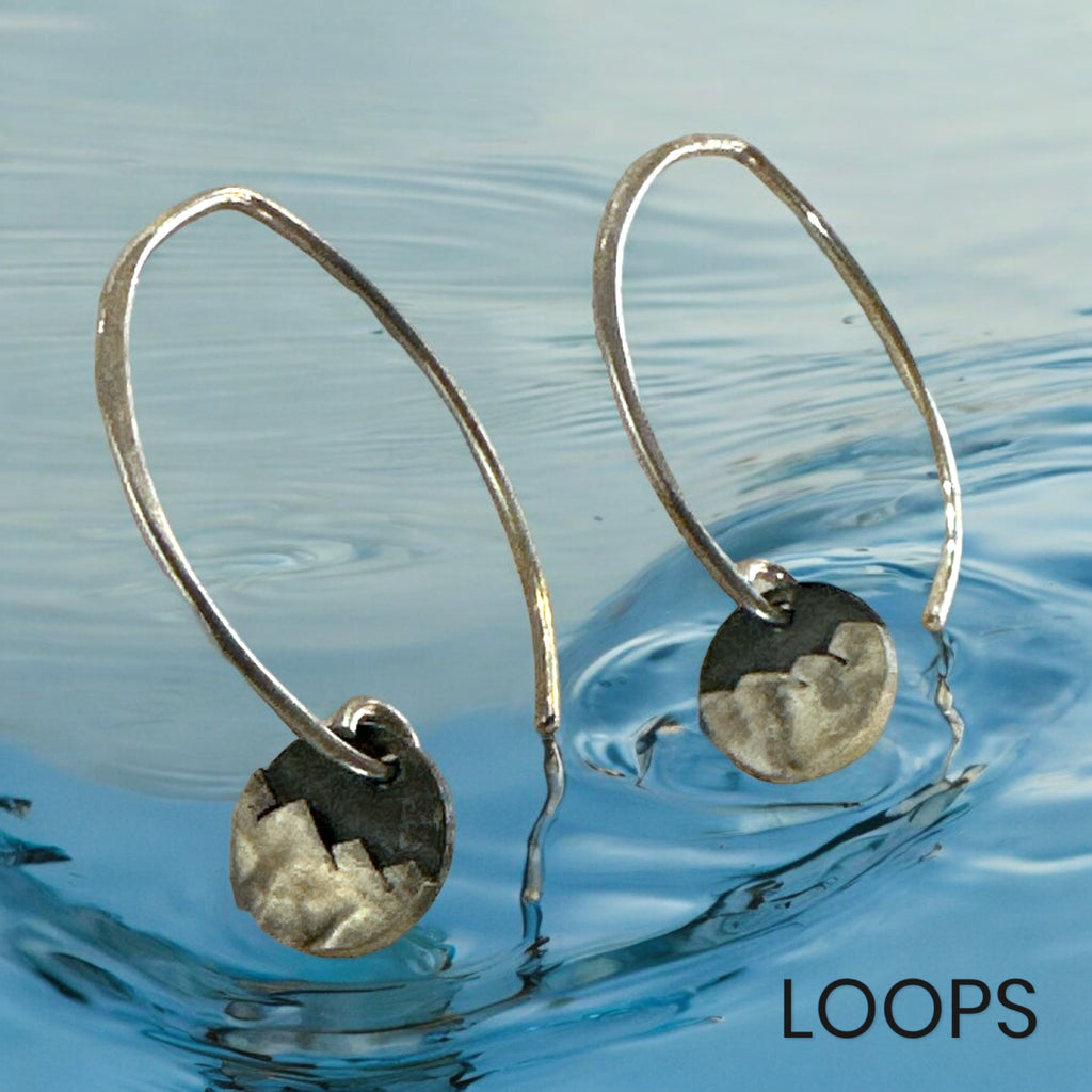 Porthole Earrings with Westcoast Design