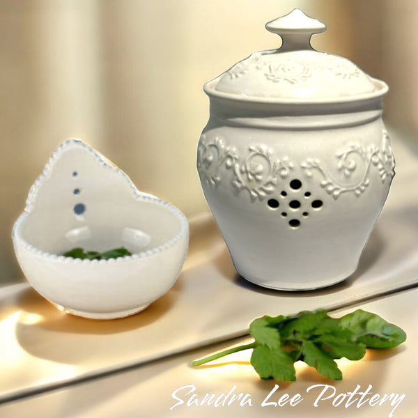 Garlic Pot and Herb Stripper Collection by Sandra Lee