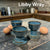 Ceramic Egg Cup Holders by Libby Wray