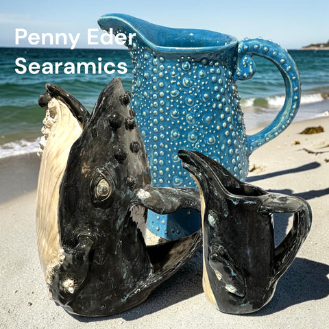 Ceramic Jugs and Containers by Penny Eder