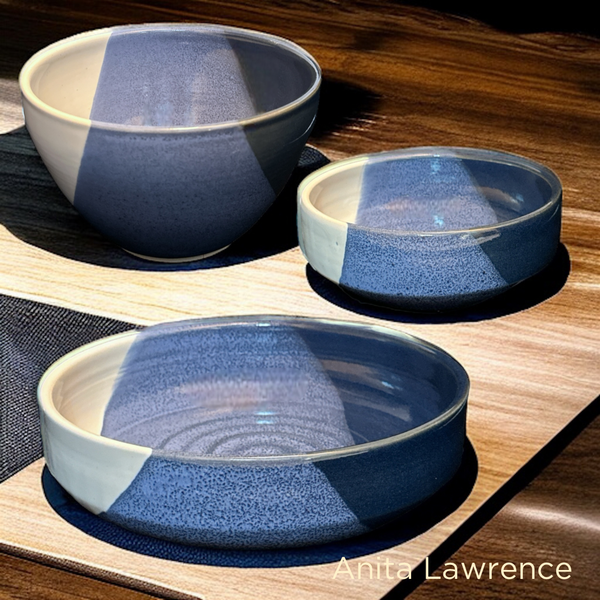 Ceramic Bowls and Blates by Anita Lawrence