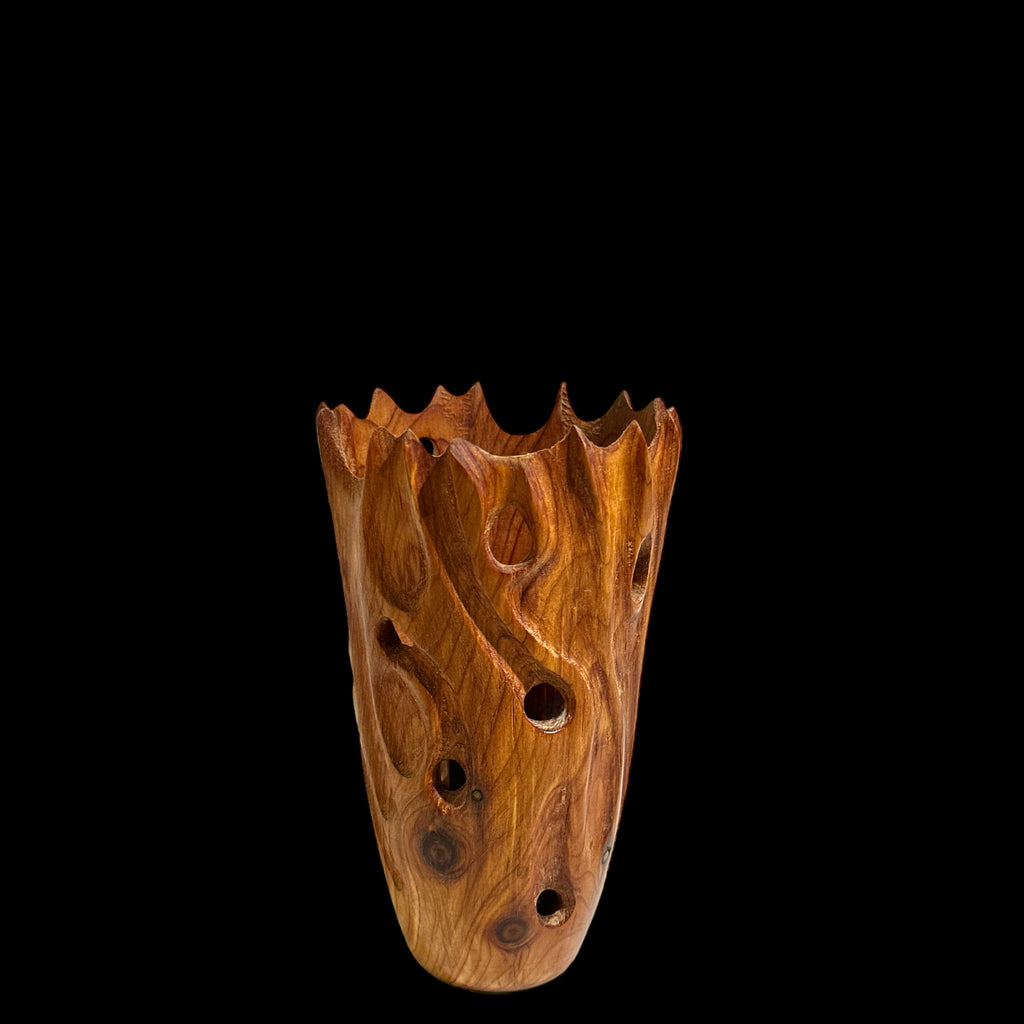 Wooden Vase by Don Robinson