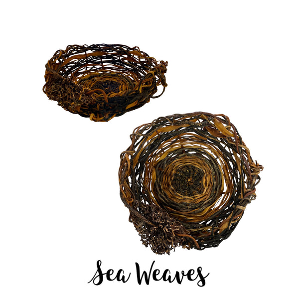 Handcrafted Kelp Baskets by Sea Weaves