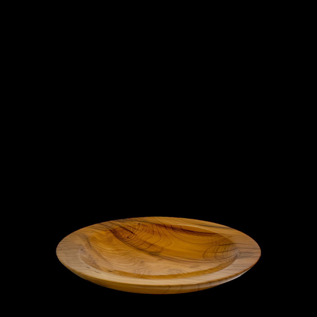 Wooden Plates by Don Robinson