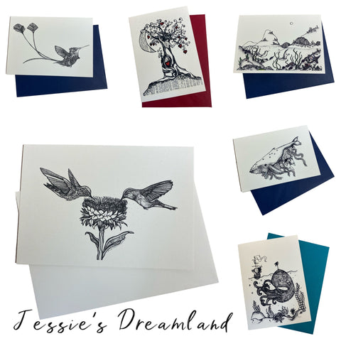 Jessie's Dreamland Greeting Cards