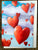 Greeting Cards By Tracy Kobus, Floating Hearts I