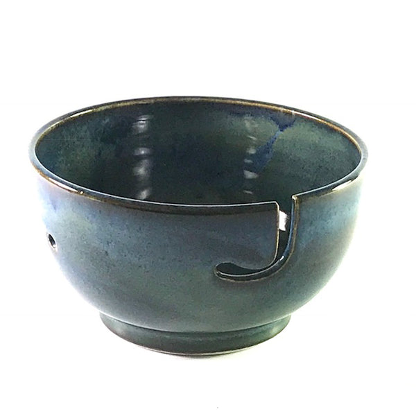 Ceramic Yarn Bowl Collection by Libby Wray, Blue