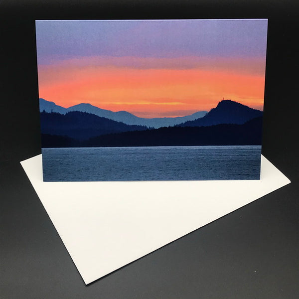 Cabbage Island Sunset lll Greeting Card