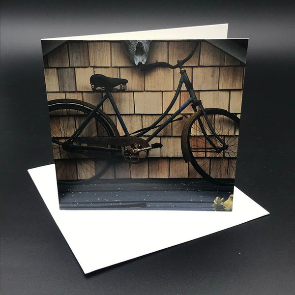 Old Bikes ll Greeting Card