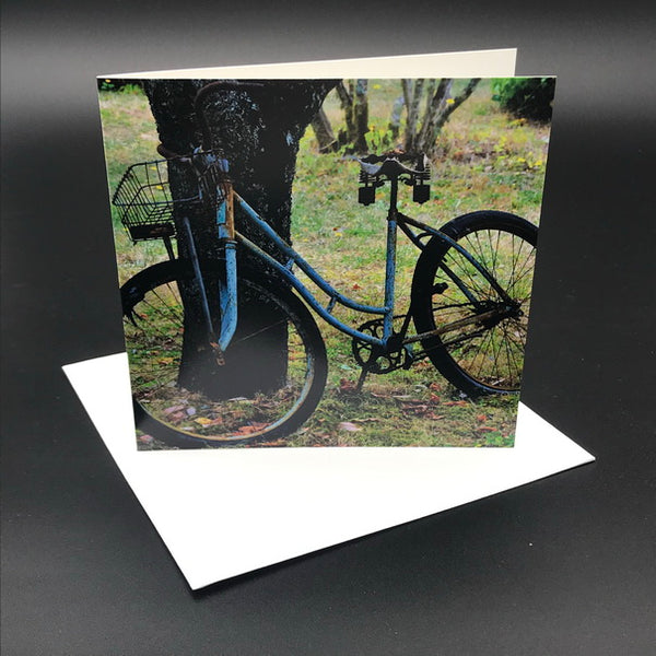 Old Bikes l Greeting Card