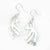 Sterling Silver Small Kelp Earrings