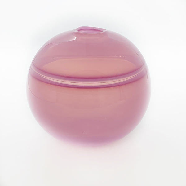Dougherty Glassworks Bud Vase, Round Shape, Pink