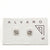 Sterling Silver Reticulated Rectangular Stud Earrings, Small