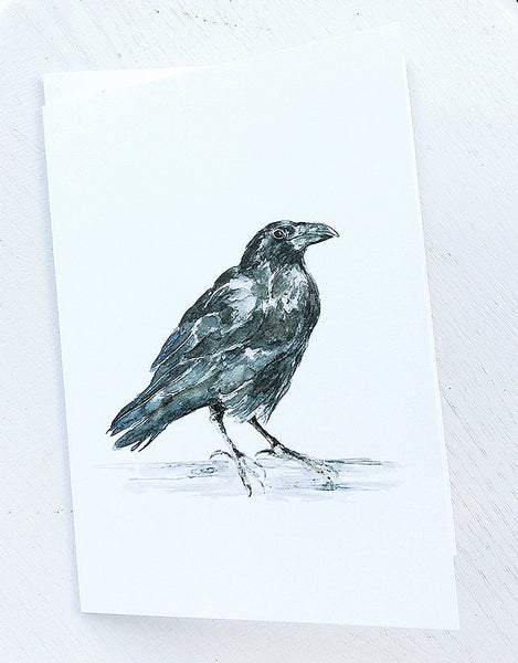 Greeting Cards by Coral Barclay, Raven