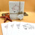 Freebird Letterpress Card Set of 4, Crab