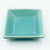 Ceramic Side Plate Collection by Libby Wray, Aqua Square