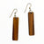 Exotic and Specialty Wood Dangle Earrings