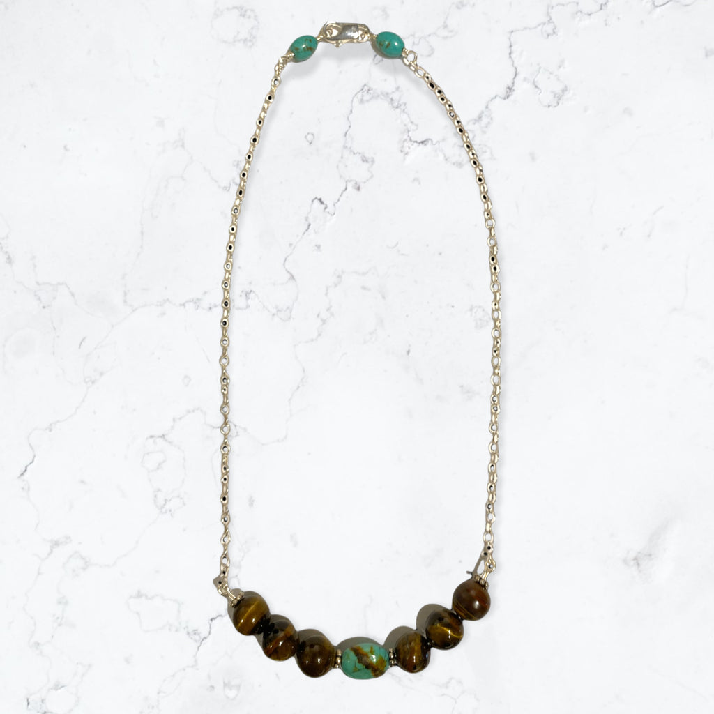 Silver and Gemstone Necklaces by Jenny Miller