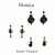 Earthly Treasures Black Earring Collection by Honica