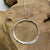 Texture Sterling Silver Hoop and Cresent Necklace Collection by Jessie Phoenix