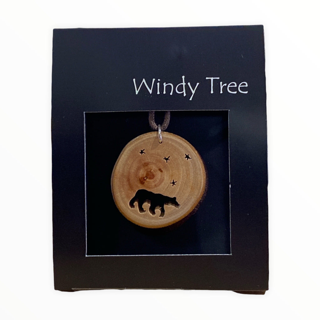 Arbutus Wood Pendant Collection by Windy Tree