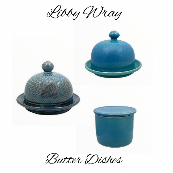 Ceramic Butter Dish Collection by Libby Wray