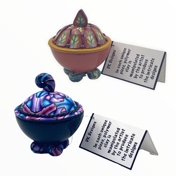Lidded Polymer Message Boxes