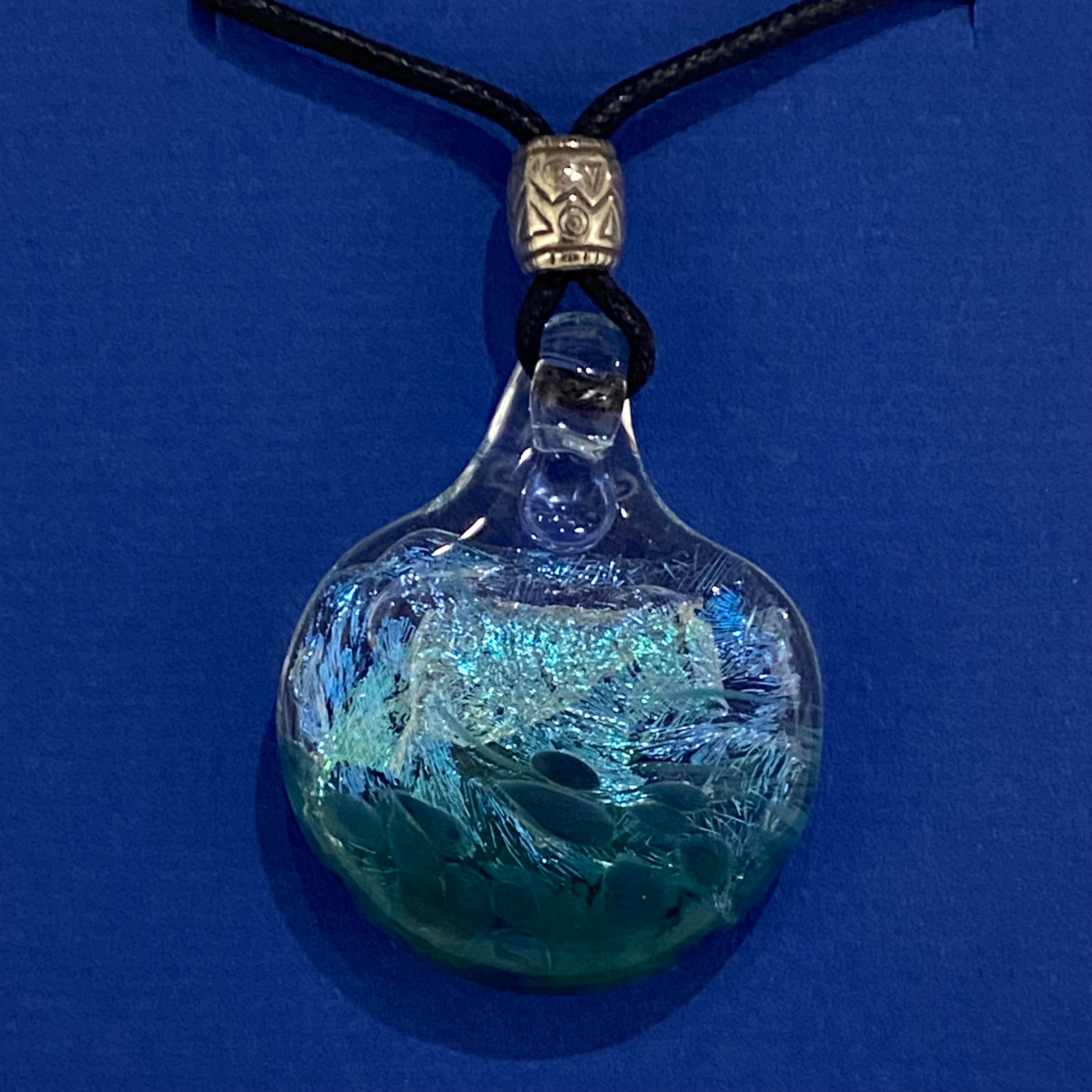 Hand Blown Art Glass Pendants For Necklaces. Pretty Collection. Lot 6 | eBay
