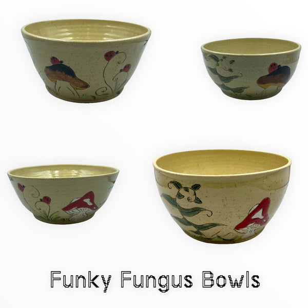 Ceramic Bowls by Funky Fungus