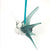 Glass Hummingbird, Grey Teal