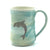 Ocean and Shore Pottery Mug Dolphin
