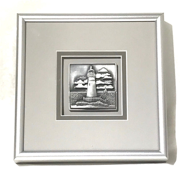 Pewter Lighthouse Picture