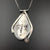 Sterling Silver design with Agate and Pearl Pendant Necklace