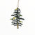 Painted Metal Hanging Ornaments