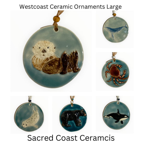 Sacred Coast Ceramics Ornament Collection