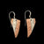 Sterling Silver and Copper Earrings by Adam Bateman