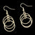 Sterling Silver and Copper Earring Collection by Dan Walker